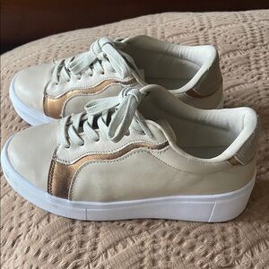 Nagata Platform leather sneakers